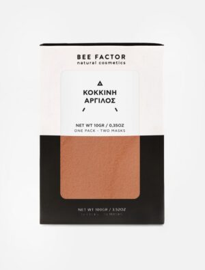 Козметична червена глина – 10 гр  |  Глини за лице