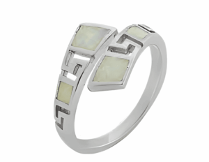 Дамски сребърен пръстен с опал | HappyMarket.bg Дамски сребърен пръстен с опал | Бижута