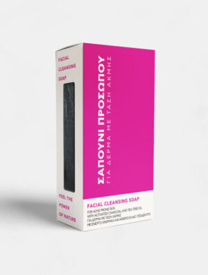 Сапун против акне с активен въглен – 100 грама  |  Натурална козметика