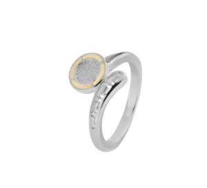 Сребърен пръстен „Диск Фестос“ с опал | HappyMarket.bg Сребърен пръстен „Диск Фестос“ с опал | Бижута