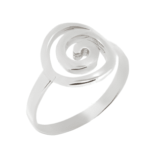 Сребърен пръстен "Малка Спирала"