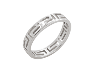 Сребърен пръстен „Меандър“  |  Бижута