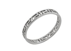 Сребърен пръстен „Нежен Меандър“ | HappyMarket.bg Сребърен пръстен „Нежен Меандър“ | Бижута