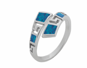 Сребърен пръстен с опал | HappyMarket.bg Сребърен пръстен с опал | Бижута