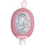 Детска религиозна розова икона Света Богородица-музикална  |  Детски икони