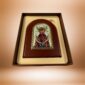 Сребърна икона Поясът на Богородица