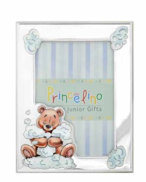 Детска рамка за момче с декорация мече – 13x18 см