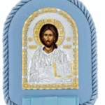 Детска икона на Спасителя Исус в сребро  |  Детски икони