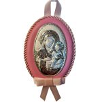 Детска сребърна икона, Дева Мария и Божествения Младенец  |  Детски икони