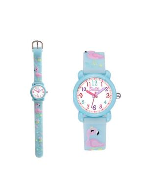 Детски часовник за момиче Фламинго син | HappyMarket.bg Детски часовник за момиче Фламинго син | Деца