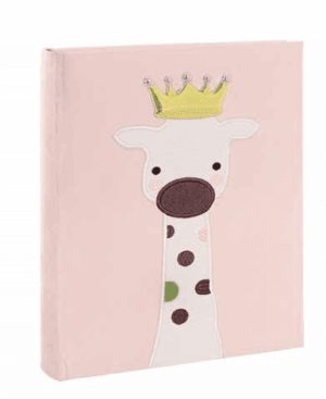Детски албум за снимки със сребърна декорация жираф | HappyMarket.bg Детски албум за снимки със сребърна декорация жираф | Детски албуми за снимки