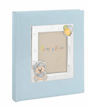 Детски фото албум за момче, с рамка с плюшено мече | HappyMarket.bg Детски фото албум за момче, с рамка с плюшено мече | Детски албуми за снимки