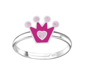Детски сребърен пръстен Корона  |  Детски бижута