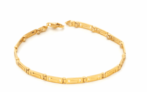 Позлатена гривна „Меандър“  |  Бижута