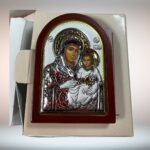 Сребърна икона Светa Богородица Йерусалимска, 15×21см  |  Икони