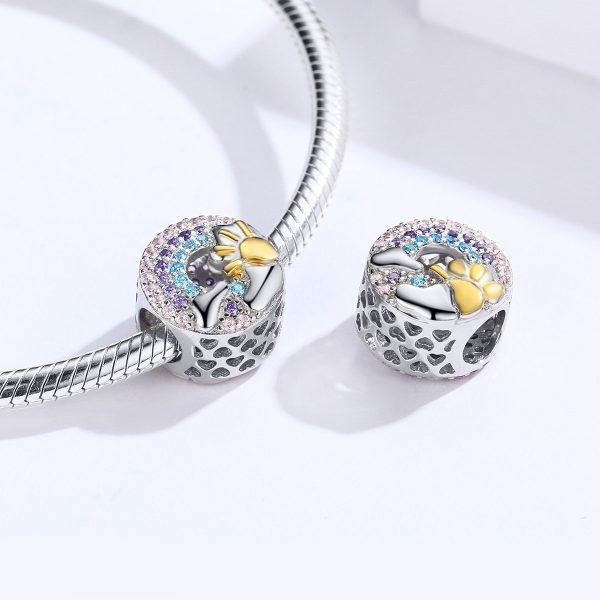Сребърна висулка „Дъга“ | HappyMarket.bg Сребърна висулка „Дъга“ | Бижута тип Пандора