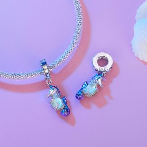 Сребърна висулка "Малко морско конче" - Image 3