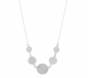 Сребърно колие с 5 диска Фестос  |  Бижута