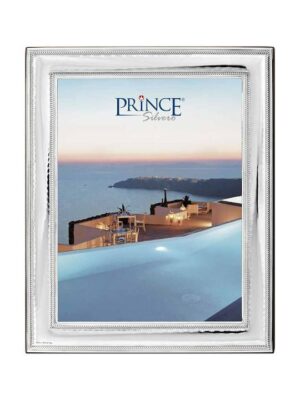 Комплект сребърни фото рамки с двоен релефен кант, 3 бр., 20x25,15х20 и 10х15см - Image 1