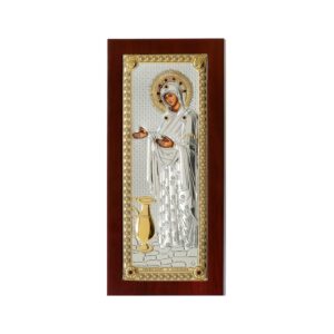 Сребърна икона Богородица „Геронтиса“, MA/E1202FX, 5X9см  |  Икони