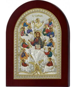 Сребърна икона Дървото на живота, MB/E1200VX, 25X33см  |  Икони