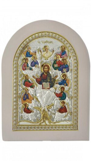 Сребърна икона с бял обков Дървото на живота, MB/E1200/WH-VX, 25X33см | HappyMarket.bg Сребърна икона с бял обков Дървото на живота, MB/E1200/WH-VX, 25X33см | Икони