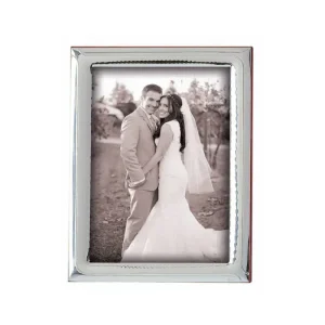 Комплект сребърни фото рамки с релефен дизайн 2 бр.,13х18 и 9х13см