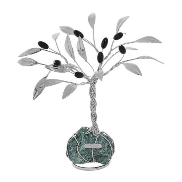 Сребърна декоративна фигура маслинено дърво | HappyMarket.bg Сребърна декоративна фигура маслинено дърво | Други сувенири