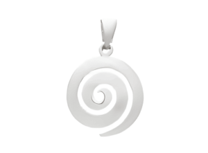Висулка "Спирала" от сребро, M - Image 1