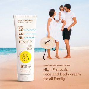 Слънцезащитен крем за лице и тяло SPF50 - 150ml (подходящ за деца над 12 месеца) - Image 5