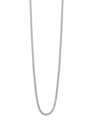 Сребърен синджир с плетка царевица,50см | HappyMarket.bg Сребърен синджир с плетка царевица,50см | Бижута