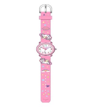 Детски часовник за момиче Еднорози розов  |  Деца