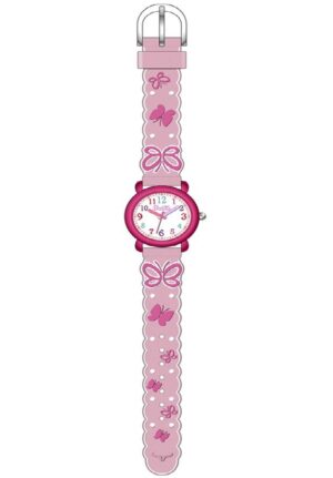Детски часовник за момиче Пеперуди светлорозов | HappyMarket.bg Детски часовник за момиче Пеперуди светлорозов | Детски бижута