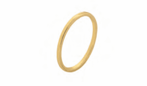 Позлатен сребърен пръстен “Халка” | HappyMarket.bg Позлатен сребърен пръстен “Халка” | Бижута