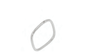 Сребърен пръстен „Нежност“ с камъче цирконий  |  Бижута