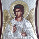 Сребърна  икона Ангел Пазител, 15х20см  |  Икони
