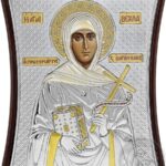 Сребърна икона Ангел Пазител, 12х15см  |  Икони