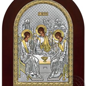 Сребърна икона Света Троица, MA/E1136BX, 15×21см  |  Икони