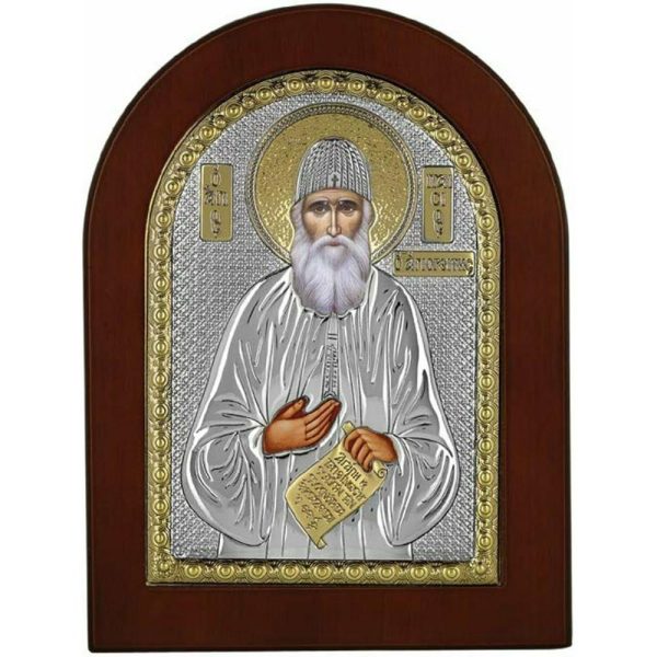 Сребърна цветна икона Св. Паисий, MA/E1127EX 7,5×9,5см | HappyMarket.bg Сребърна цветна икона Св. Паисий, MA/E1127EX 7,5×9,5см | Икони