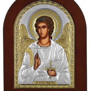 Сребърна икона Ангел Пазител, MA/E1126DX, 10×14см  |  Икони