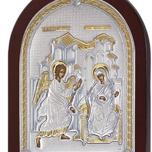 Сребърна икона Благовещение,MA/E1117VX             25×33см  |  Икони