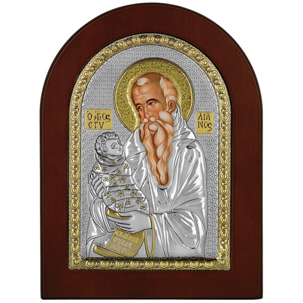 Сребърна икона Св. Стилиян, MA/E1138AX, 20×26см | HappyMarket.bg Сребърна икона Св. Стилиян, MA/E1138AX, 20×26см | Икони
