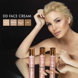 Тониращ защитен крем за лице SPF 20+, среден нюанс  |  Крем за лице