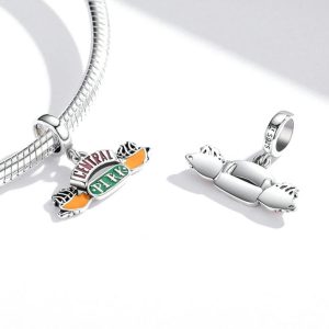 Сребърен талисман "Central Perk" - Image 3