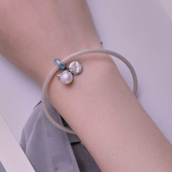 Сребърен талисман тип Пандора “Перла и костенурка” | HappyMarket.bg Сребърен талисман тип Пандора “Перла и костенурка” | Бижута тип Пандора