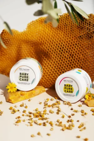 Крем за бебе против подсичане с пчелен восък за възраст над 6 месеца– 120 мл - Image 3