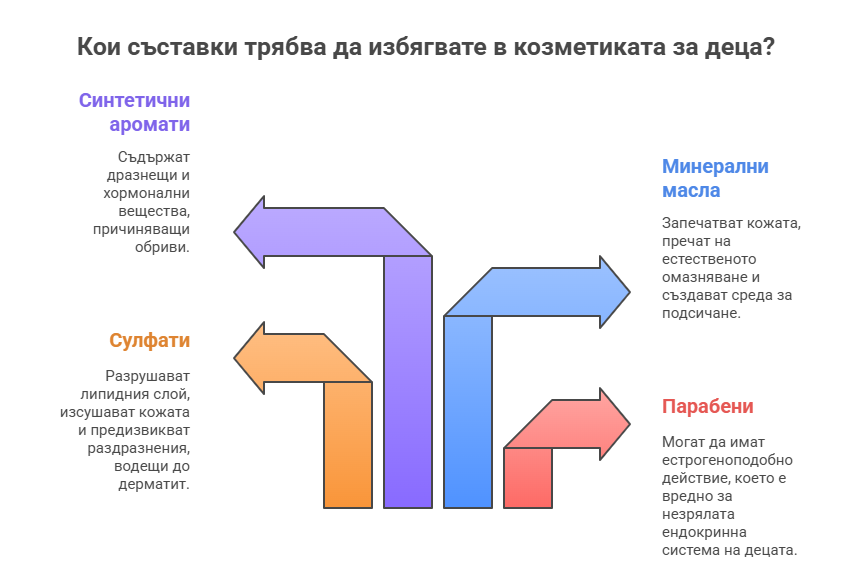 Детската козметика и кожата: Как да избереш правилните продукти 9 Детската козметика и кожата: Как да избереш правилните продукти
