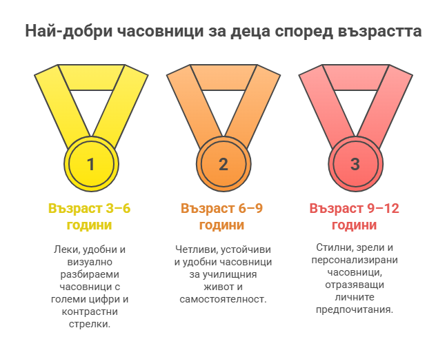 Как да изберем първия часовник за нашето дете (0-12 години) 9 най-добрият часовник за деца
