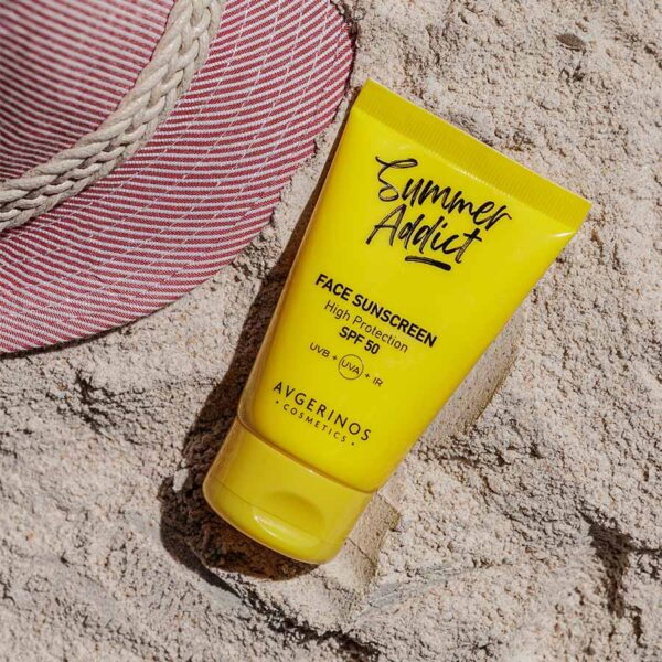 Слънцезащитен крем за лице SPF 50  |  Натурална козметика