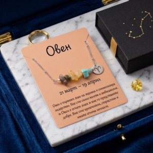 Зодиакално колие Овен | HappyMarket.bg Зодиакално колие Овен | Зодиакални бижута